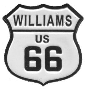 WILLIAMS US 66 hat pin.