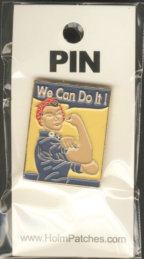 WE CAN DO IT hat pin - 0475-6841