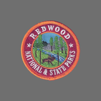 REDWOOD National and State Parks Patch - 1217 2.5"