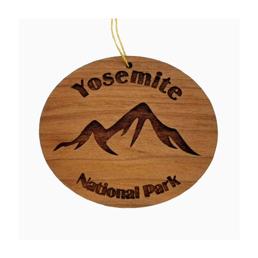 Wholesale Yosemite National Park Ornament California Souvenir Wood Mountains