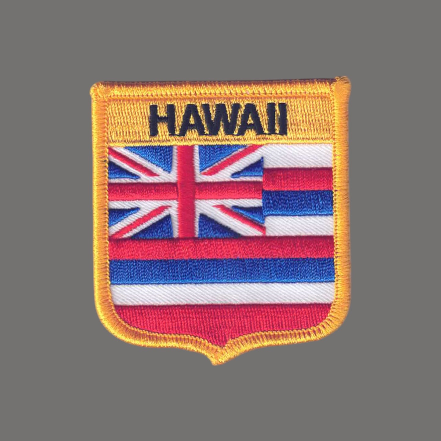 HAWAII Med Flag Shield Souvenir Patch - 1555