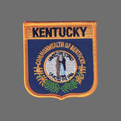 KENTUCKY Med Flag Shield Souvenir Patch - 1855