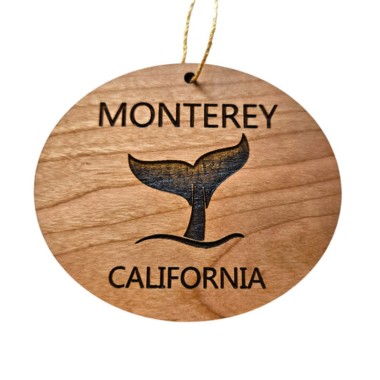 Wholesale Monterey California Ornament - Handmade Wood Souvenir