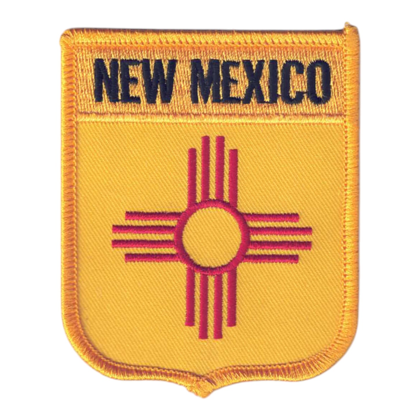 NEW MEXICO LG Flag Shield Patch - 2552