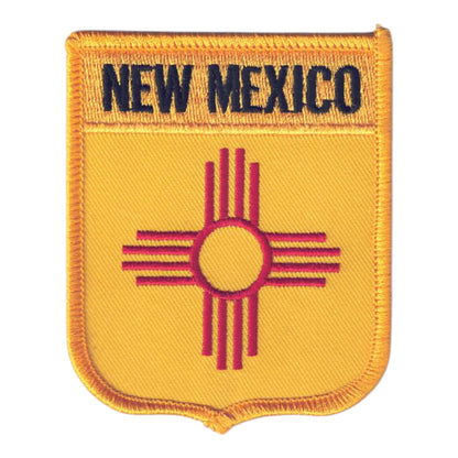 NEW MEXICO LG Flag Shield Patch - 2552