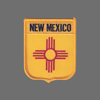 NEW MEXICO LG Flag Shield Patch - 2552