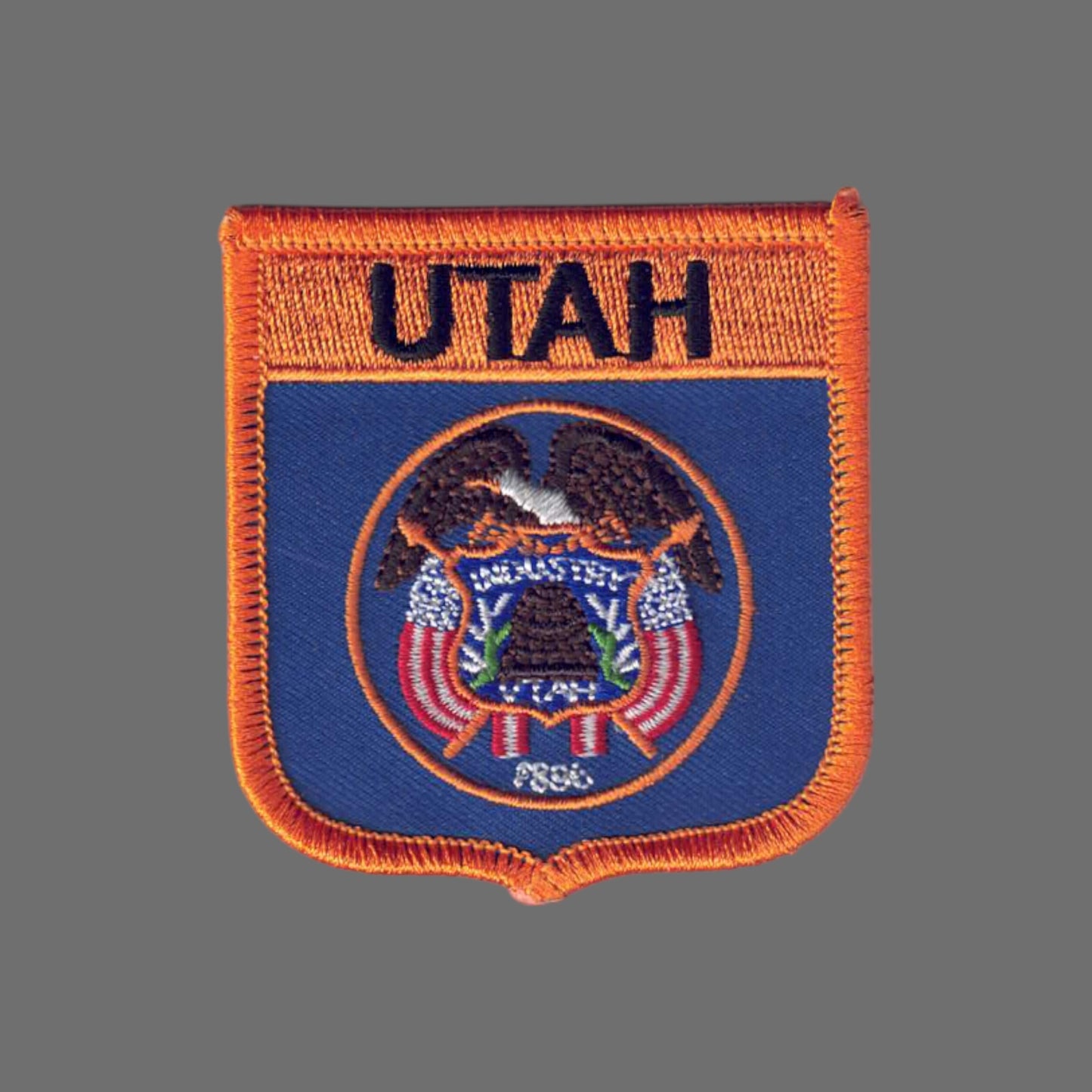 UTAH Med Flag Shield Souvenir Patch - 3205