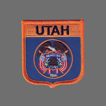 UTAH Med Flag Shield Souvenir Patch - 3205