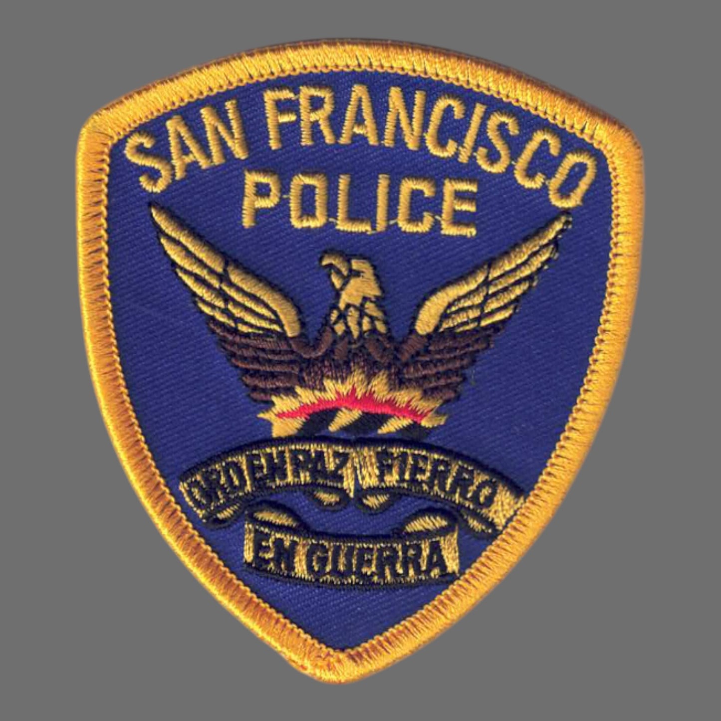 SAN FRANCISCO Police Souvenir Patch - 4026