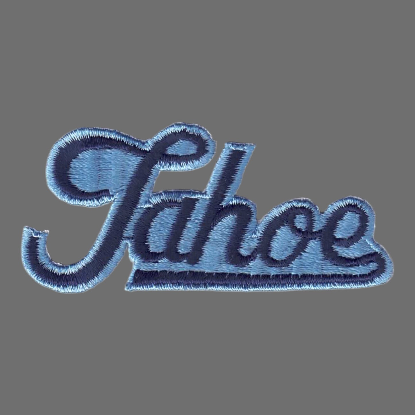 Vintage Tahoe Script Blue Patch - 4203-08/05