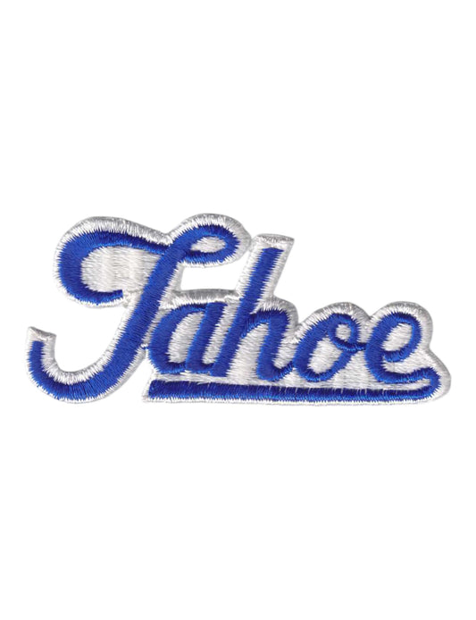 Vintage Tahoe Script Royal Blue Patch - 4203-11/39