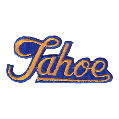 Vintage Tahoe Script Patch Yellow - 4203-21/11