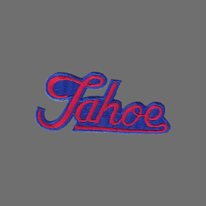 Vintage Tahoe Script Patch Red - 4203-36/11