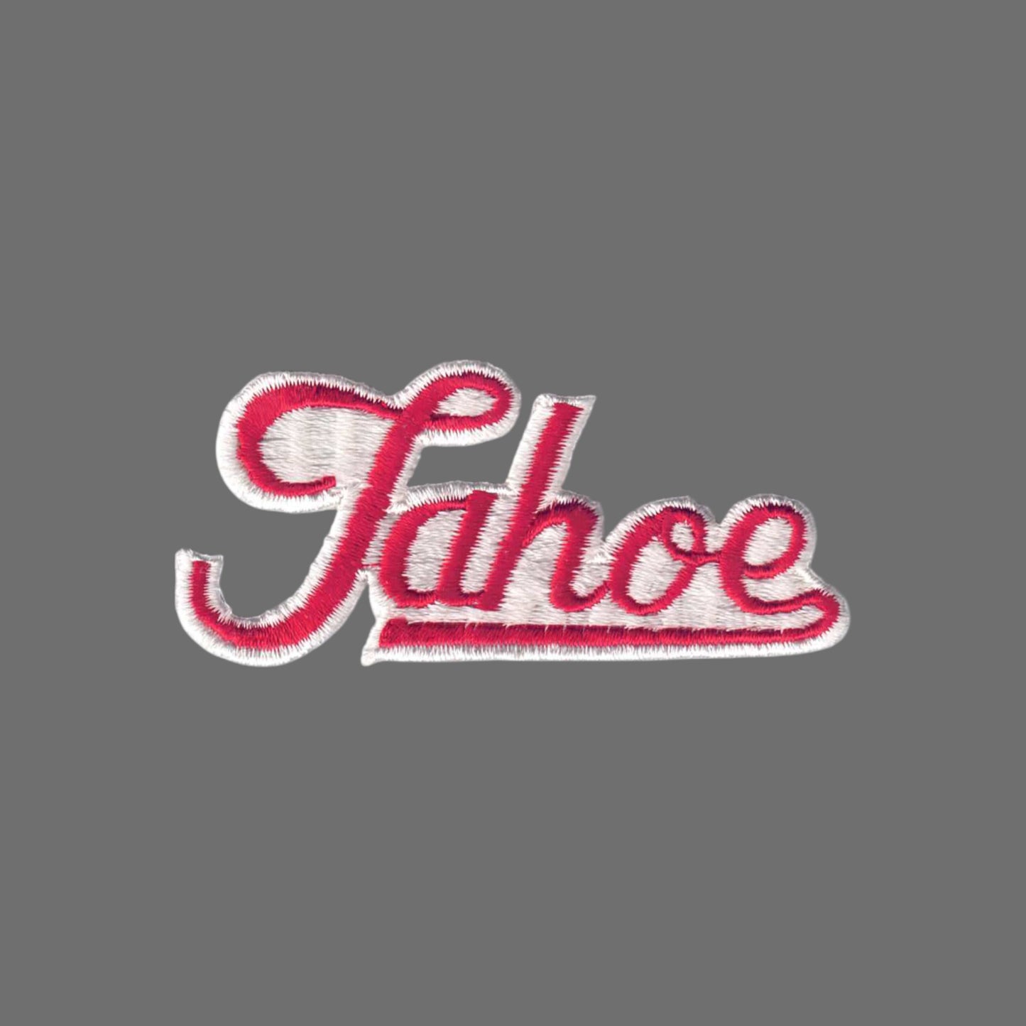 Vintage Tahoe Script Patch Red - 4203-36/39