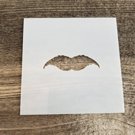 Mustache Stencil Reusable Food Safe Sign Painting Decorating Cookie Stencil Stache Mo Moustache Mustachio