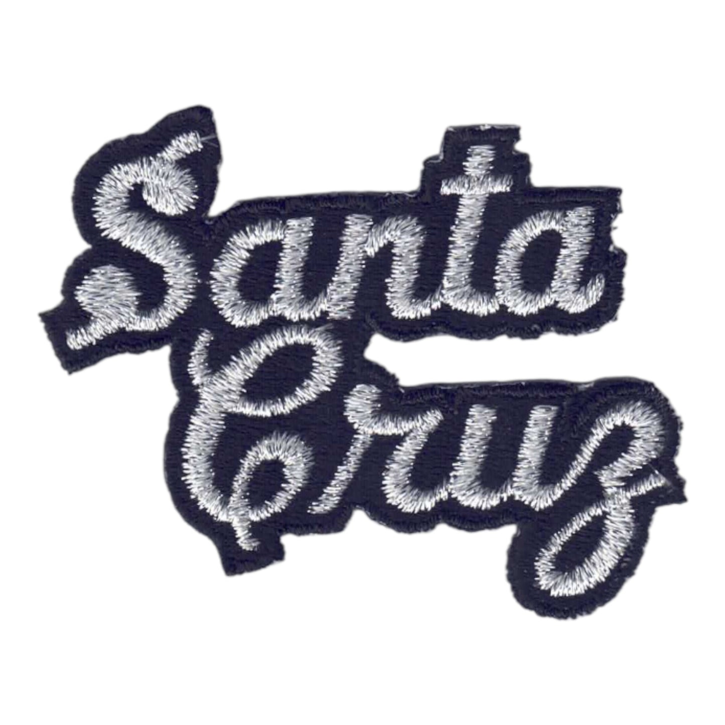 Santa Cruz Script Patch Silver - 4402-58M/01