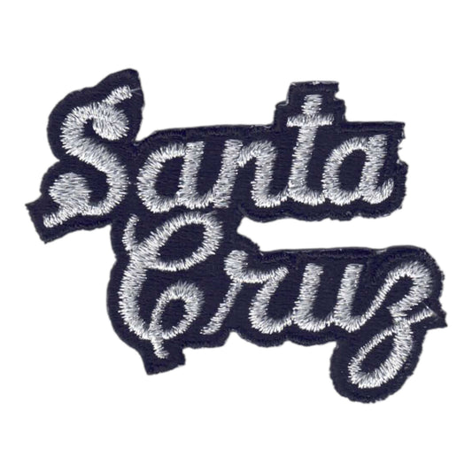 Santa Cruz Script Patch Silver - 4402-58M/01