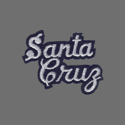 Santa Cruz Script Patch Silver - 4402-58M/01