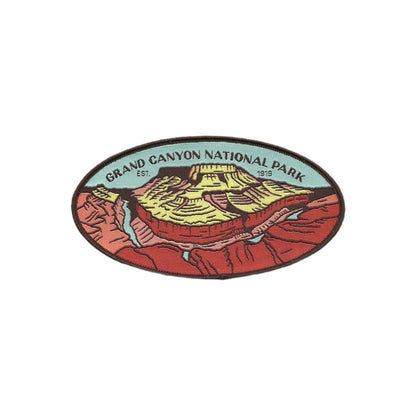 Arizona Patch – Grand Canyon National Park - Travel Patch – Souvenir Patch 4.8" Iron On Sew On Embellishment Applique