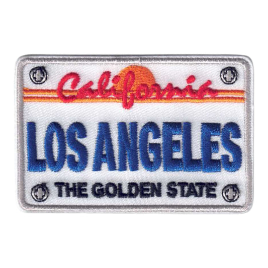 LOS ANGELES License Plate Patch - 4608