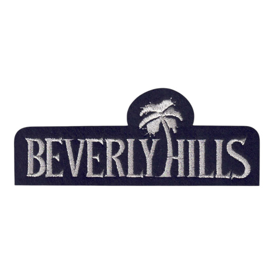 BEVERLY HILLS Souvenir Patch Silver - 4671-58M