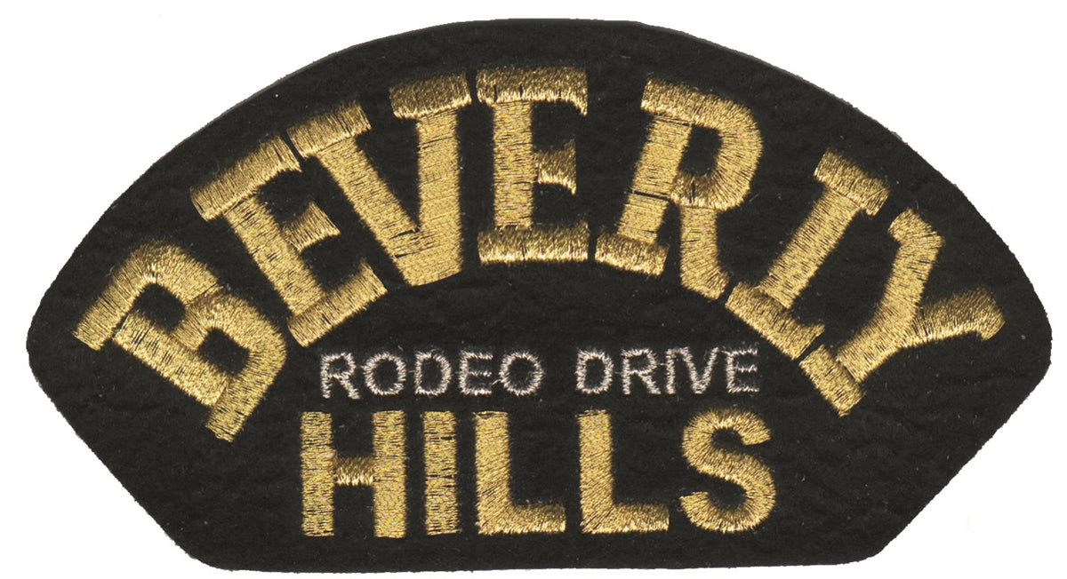 BEVERLY HILLS souvenir embroidered patch