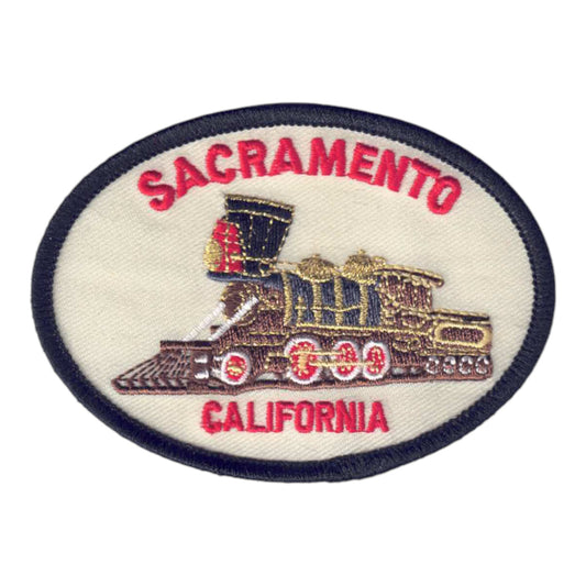 SACRAMENTO Train Souvenir Patch - 4802