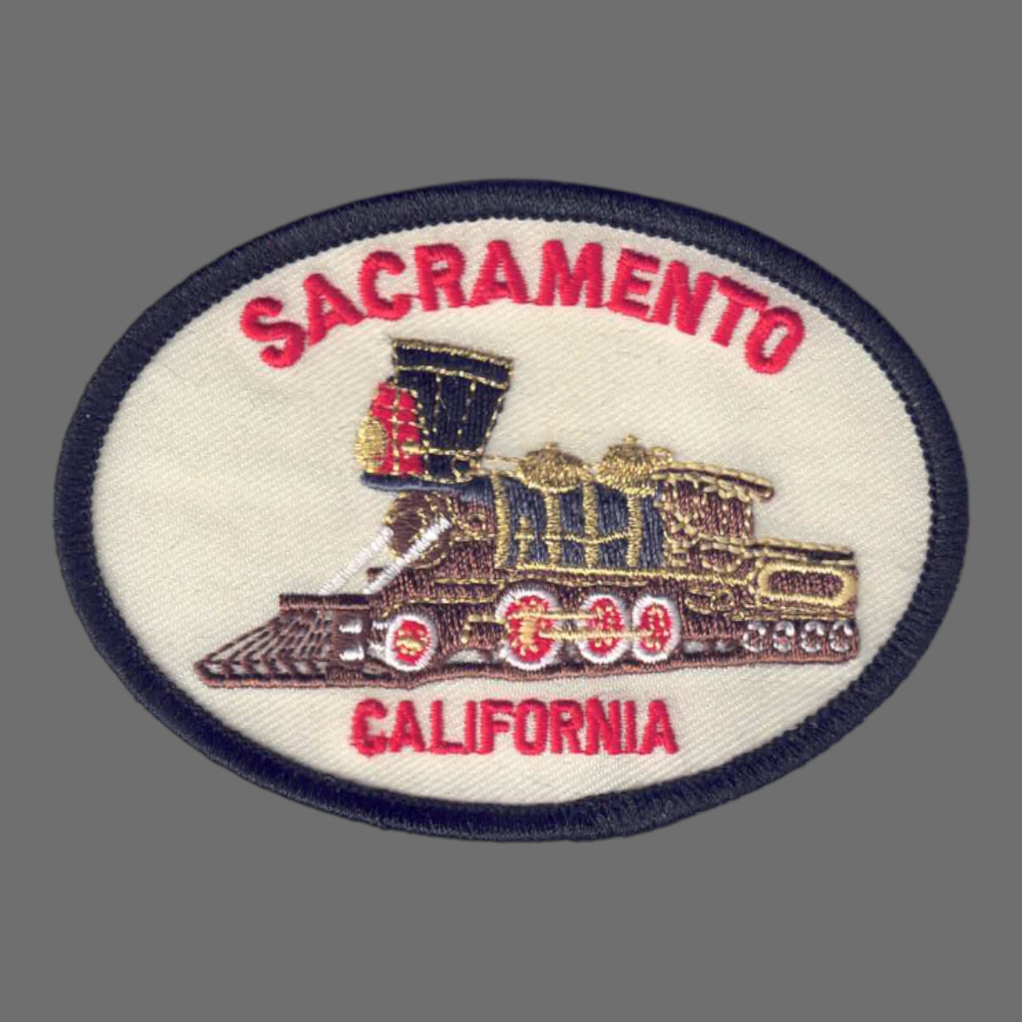 SACRAMENTO Train Souvenir Patch - 4802