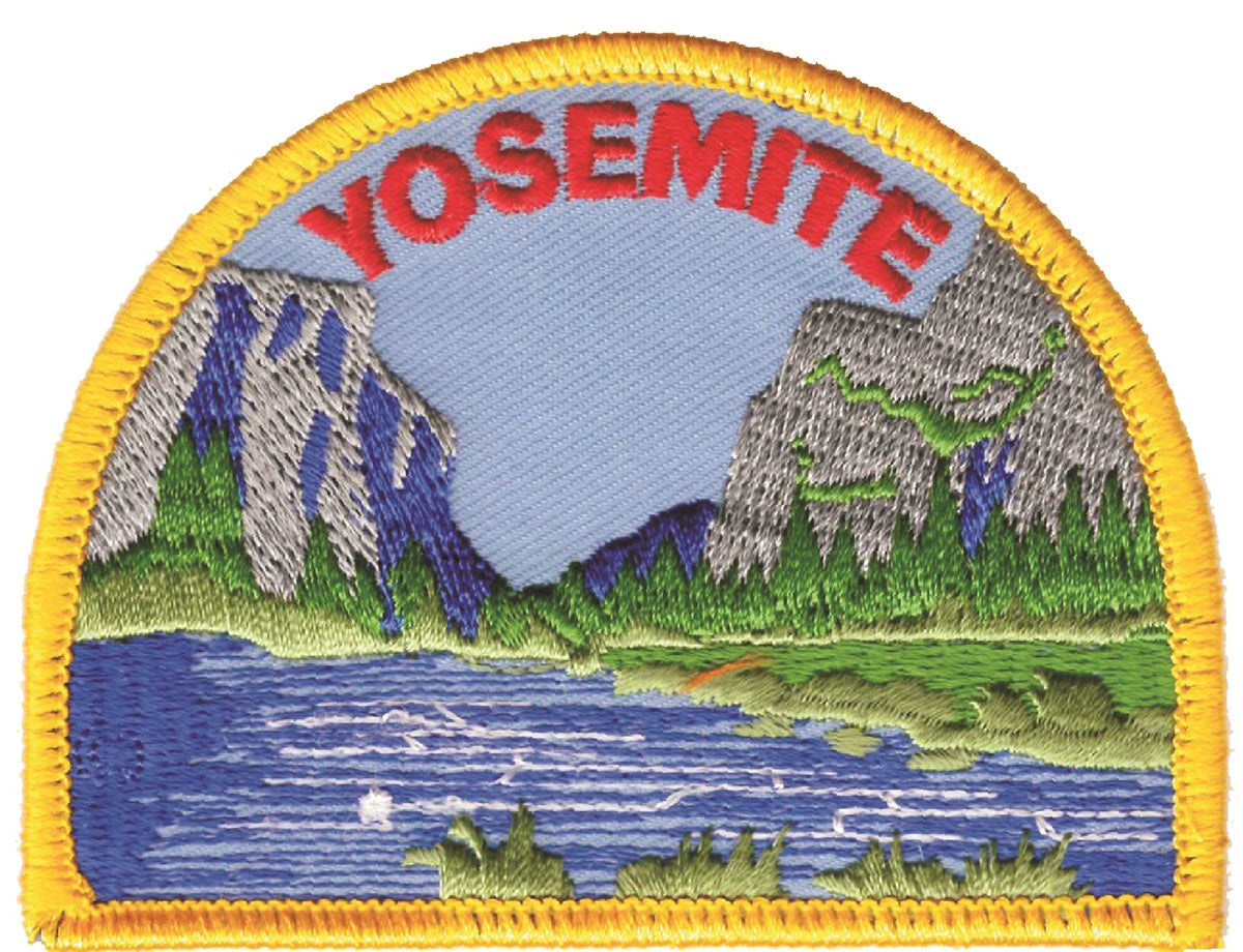 YOSEMITE Gates of the Valley souvenir embroidered patch