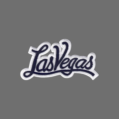 Las Vegas Script Patch Black on White - 5252-01/39