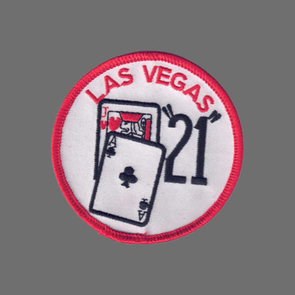 LAS VEGAS 21 Cards Souvenir Patch - 5255