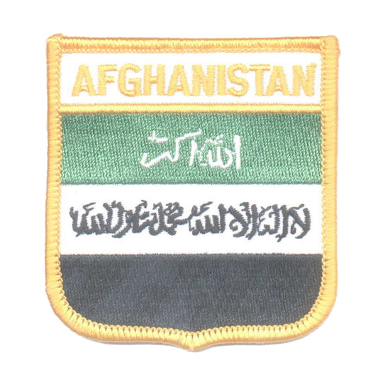 AFGHANISTAN medium OLD flag shield embroidered souvenir patch