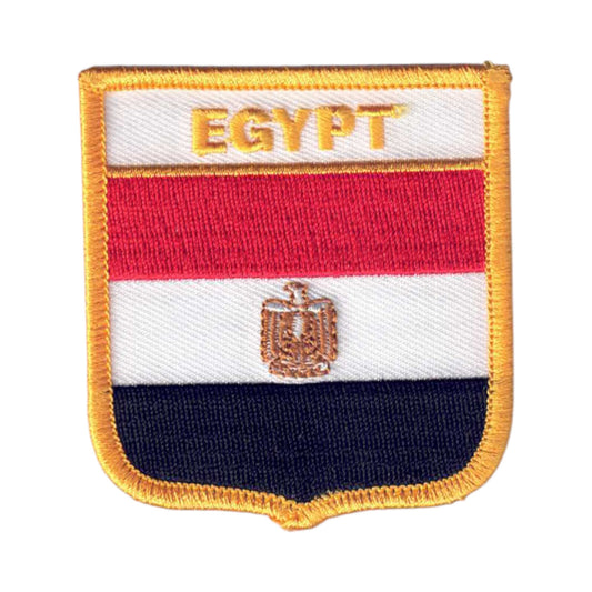 EGYPT Flag Shield Patch - 6201