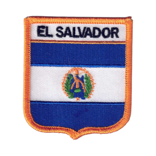 EL SALVADOR Flag Shield Patch - 6211