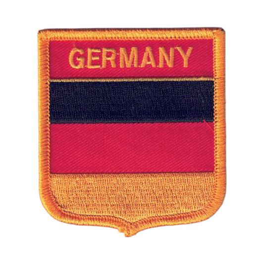 GERMANY Flag Shield Patch Gold - 6271