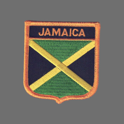 JAMAICA Flag Shield Patch - 6431