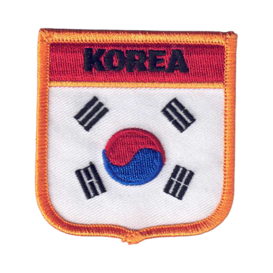 KOREA Flag Shield Patch - 6461