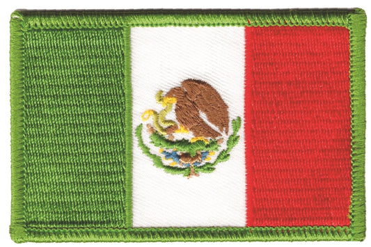 Mexico flag uniform or souvenir embroidered patch