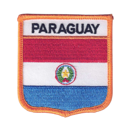 PARAGUAY Flag Shield Patch - 6581