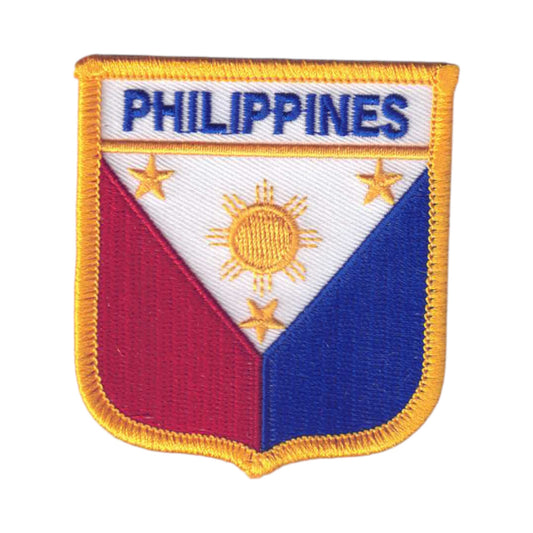 PHILIPPINES Flag Shield Patch - 6601