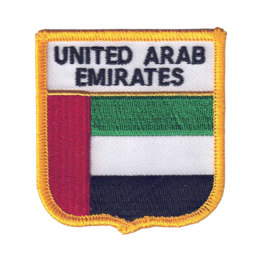 UNITED ARAB EMIRATES Flag Shield Patch - 6617