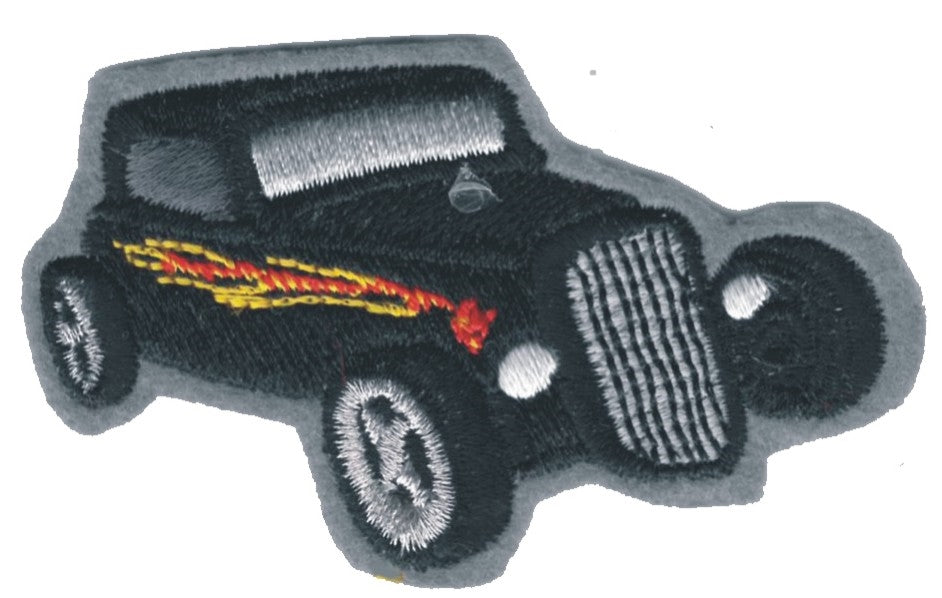 1934 Chevy coupe embroidered patch