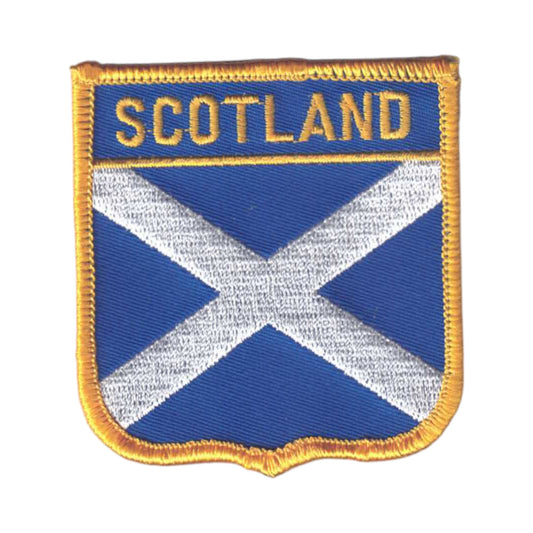 SCOTLAND (St Andrews cross) Flag Patch - 6673