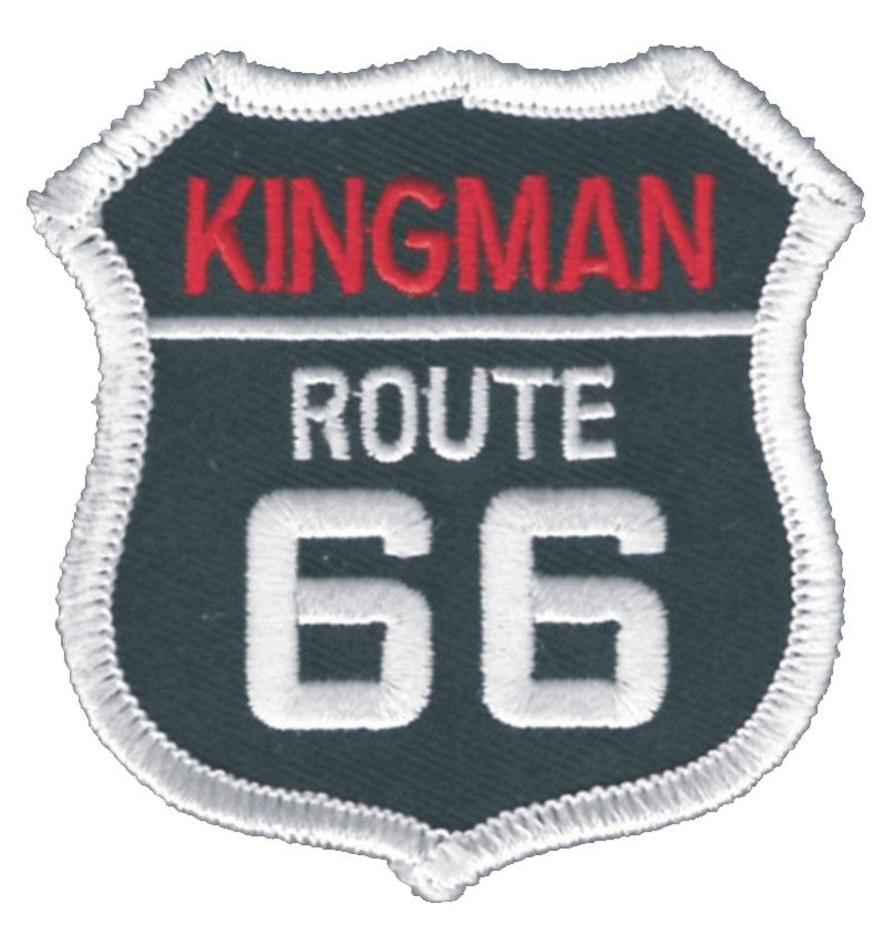 KINGMAN ROUTE 66 embroidered patch