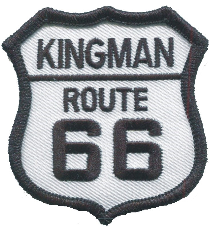 KINGMAN ROUTE 66 embroidered patch