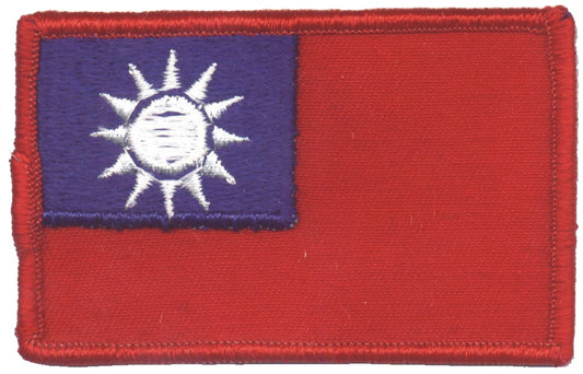 TAIWAN flag uniform or souvenir embroidered patch