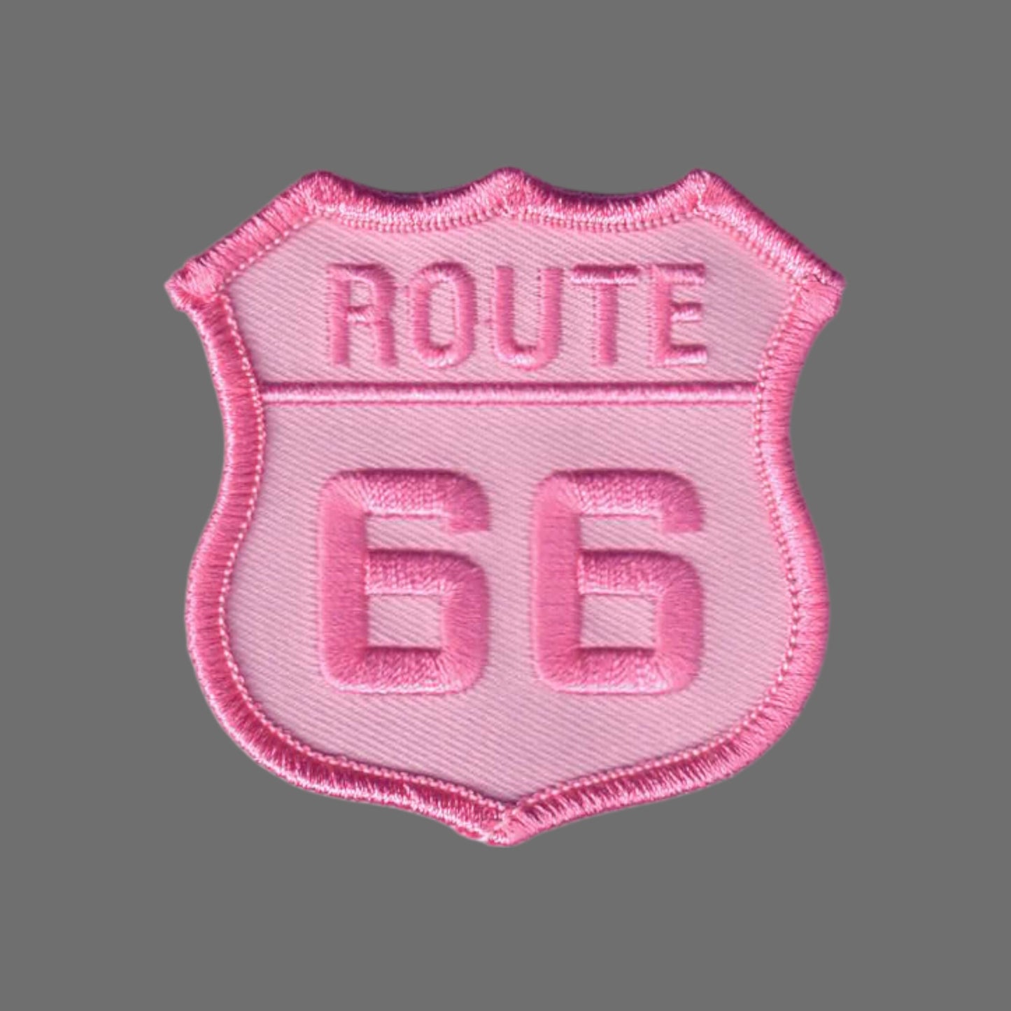ROUTE 66 Patch Pink on Pink - 6876-56