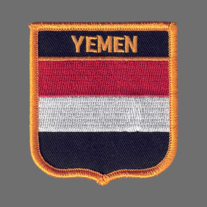 YEMEN Flag Shield Patch - 6921
