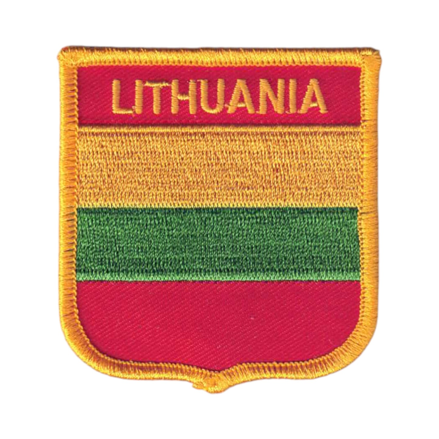 LITHUANIA Flag Shield Patch - 6951