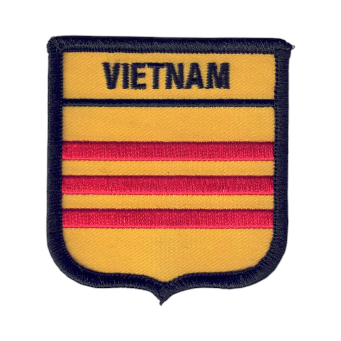 VIETNAM (South) Flag Shield Patch - 6976